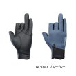 画像1: ≪'25年10月新商品！≫ シマノ 03 タイタニューム・アルファ グローブ 3 GL-054Y ブルーグレー Lサイズ [10月発売予定/ご予約受付中]