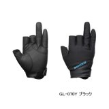画像: ≪'25年9月新商品！≫ シマノ 01 ベーシックウォーム グローブ 3 GL-070Y ブラック Sサイズ [9月発売予定/ご予約受付中]