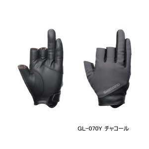 画像: ≪'25年9月新商品！≫ シマノ 01 ベーシックウォーム グローブ 3 GL-070Y チャコール XLサイズ [9月発売予定/ご予約受付中]