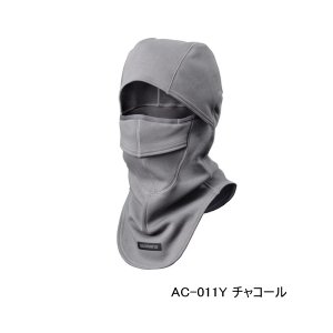 画像: ≪'25年9月新商品！≫ シマノ フェイスウォーマー AC-011Y チャコール フリーサイズ [9月発売予定/ご予約受付中]