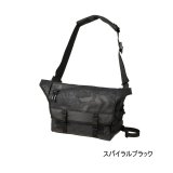 画像: ダイワ メッセンジャーバッグ(D) スパイラルブラック