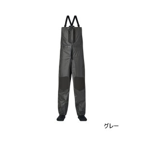 画像: ≪'25年4月新商品！≫ ダイワ スプレーコートレインビブパンツ DR-2325P グレー Mサイズ