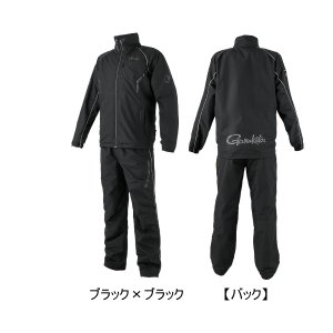 画像: ≪'25年10月新商品！≫ がまかつ ウィンドブレーカースーツ GM-3791 ブラック×ブラック Mサイズ [10月発売予定/ご予約受付中]