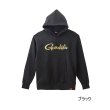画像1: ≪'25年9月新商品！≫ がまかつ ロゴフーディ GM-3790 ブラック 3Lサイズ [9月発売予定/ご予約受付中]