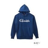 画像: ≪'25年9月新商品！≫ がまかつ ロゴフーディ GM-3790 ネイビー Sサイズ [9月発売予定/ご予約受付中]