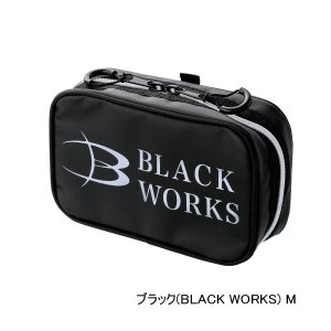 画像: ≪'25年9月新商品！≫ がまかつ アディショナルポーチ 横型 GM-2610 ブラック(ブラックワークス) Mサイズ [9月発売予定/ご予約受付中]