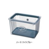 画像: ≪'25年9月新商品！≫ PROX 攻棚ワカサギ水切り水槽 ハード PX4362HNB ナイトブルー 3.4L