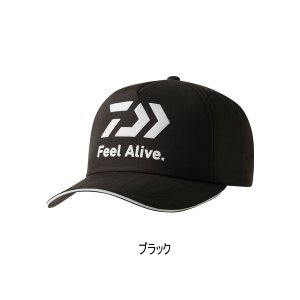 画像: ≪'25年8月新商品！≫ ダイワ FeelAlive.(フィールアライブ)キャップ DC-9125W ブラック フリーサイズ