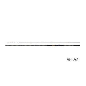 画像: ≪'25年9月新商品！≫ ダイワ 極鋭 ヒラメ EX SS/MH-245 〔仕舞寸法 127cm〕 【保証書付き】