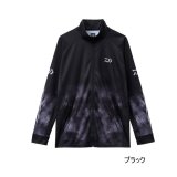 画像: ≪'25年9月新商品！≫ ダイワ エキスパートライトジップシャツ DE-7725 ブラック 3XLサイズ