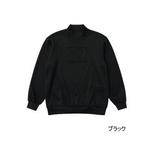 画像: ≪'25年9月新商品！≫ ダイワ ダンロテック スウェットモックネック DE-8725 ブラック 2XLサイズ