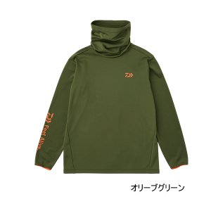 画像: ≪'25年9月新商品！≫ ダイワ ストレッチシャツネックウォーマー DE-9325 オリーブグリーン 2XLサイズ
