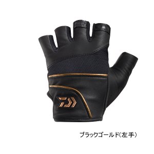 画像: ≪'25年9月新商品！≫ ダイワ ヘラグローブ(左手用) DG-6925L ブラックゴールド Lサイズ