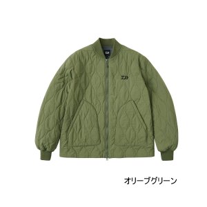 画像: ≪'25年9月新商品！≫ ダイワ コーデュラ(R) MA-1ジャケット DJ-5925 オリーブグリーン Lサイズ