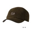 画像1: ≪'25年9月新商品！≫ ダイワ コーデュロイキャップ DC-4125W カーキ フリーサイズ