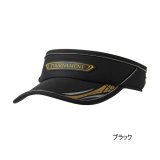 画像: ≪'25年9月新商品！≫ ダイワ トーナメント サンバイザー DC-1325T ブラック フリーサイズ