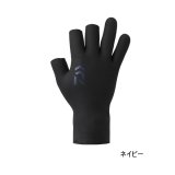 画像: ≪'25年9月新商品！≫ ダイワ クロロプレングローブ 3本カット DG-2125W ネイビー Lサイズ