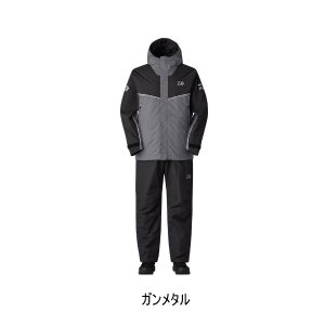 画像: （25年10月新商品） ダイワ レインマックス（R） ハイロフトウインタースーツ DW-3425 ガンメタル 2XLサイズ