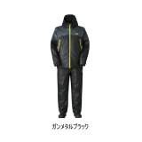 画像: (25年10月新商品) ダイワ PUオーシャンウィンタースーツ DW-6025 ガンメタルブラック 3XLサイズ
