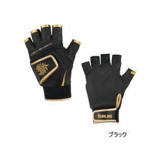画像: （25年12月新商品） サンライン スペシャリストMAGグローブ（5本） SUG-201 ブラック LLサイズ （12月発売予定／ご予約受付中）