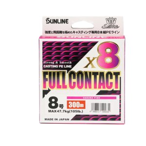 画像: サンライン ソルティメイト フルコンタクト ×8 400m 10号 サクラピンク （小型商品）