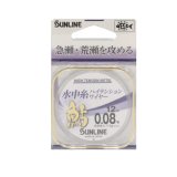 画像: サンライン 鮎 水中糸 ハイテンションワイヤー 12m 0.06号 メタリックブルー （小型商品）