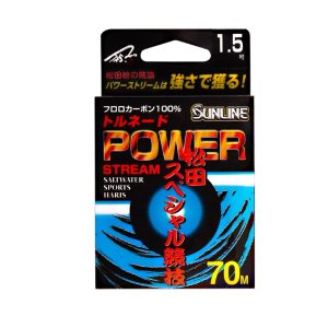 画像: サンライン トルネード 松田スペシャル 競技 パワーストリーム 70m 3号 ナチュラルクリア (小型商品)