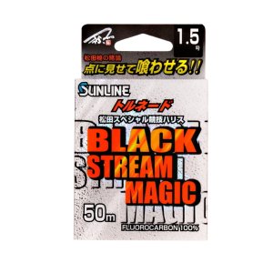 画像: サンライン トルネード 松田スペシャル 競技 ブラックストリーム マジック 50m 5号 ブラッキーカラー&マジックブラックカラー (小型商品)