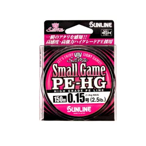 画像: サンライン ソルティメイト スモールゲーム PE-HG 150m 0.6号 サクラピンク （小型商品）