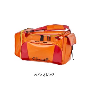 画像: がまかつ ライトバッグ4 GB-392 レッド×オレンジ