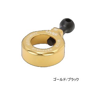 画像: リブレ Q.R.A 183 タイプ QRA-183-GLBK ゴールド／ブラック 8061 （返品不可） （小型商品）