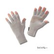 画像1: ハヤブサ ストレッチタフグローブ 5本カット Y4197 ライトグレー（96） フリーサイズ