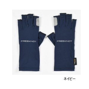 画像: ハヤブサ ストレッチタフグローブ 5本カット Y4197 ネイビー(80) フリーサイズ