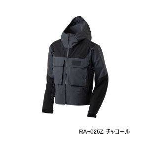 画像: （26年3月新商品） シマノ GTX-ST ウェーディングプロジャケット 05 RA-025Z チャコール 2XLサイズ （3月発売予定／ご予約受付中）