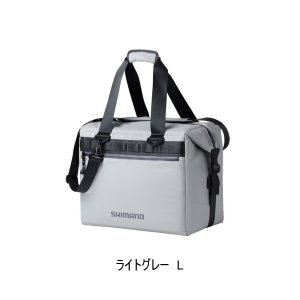 画像: （26年3月新商品） シマノ ソフトクーラー プレミアム BA-011Z ライトグレー Lサイズ （3月発売予定／ご予約受付中）