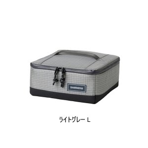 画像: （26年3月新商品） シマノ ミニソフトクーラー プレミアム BA-012Z ライトグレー Lサイズ （3月発売予定／ご予約受付中）