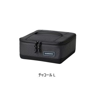 画像: （26年3月新商品） シマノ ミニソフトクーラー プレミアム BA-012Z チャコール Lサイズ （3月発売予定／ご予約受付中）