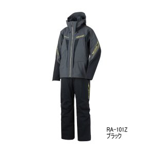 画像: （26年3月新商品） シマノ ネクサス ゴアテックス レインスーツ RA-101Z ブラック 3XLサイズ （3月発売予定／ご予約受付中）