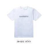 画像: （26年3月新商品） シマノ ドライロゴTシャツ SH-021Z ホワイト 2XLサイズ （3月発売予定／ご予約受付中）