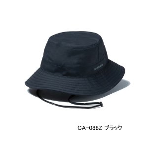 画像: （26年3月新商品） シマノ レインバケットハット CA-088Z ブラック Lサイズ （3月発売予定／ご予約受付中）