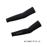 画像: （26年3月新商品） シマノ アームカバー AC-004Z チャコール Mサイズ （3月発売予定／ご予約受付中）