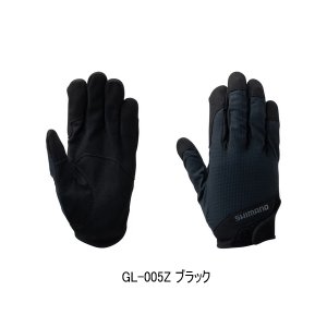 画像: （26年3月新商品） シマノ 01 ロックショア グローブ GL-005Z ブラック 2XLサイズ （3月発売予定／ご予約受付中）