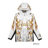 画像: （26年5月新商品） サンライン プロドライ ロングフーディー SUW-04602CW ホワイト 3Lサイズ （5月発売予定／ご予約受付中）