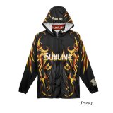 画像: （26年5月新商品） サンライン プロドライ ロングフーディー SUW-04602CW ブラック 3Lサイズ （5月発売予定／ご予約受付中）