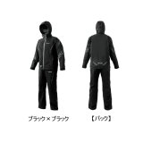 画像: （26年4月新商品） がまかつ アルテマシールドプロレインスーツ GM-3799 ブラック×ブラック Mサイズ （4月発売予定／ご予約受付中）