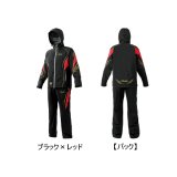 画像: （26年4月新商品） がまかつ アルテマシールドプロレインスーツ GM-3799 ブラック×レッド 7Lサイズ （4月発売予定／ご予約受付中）
