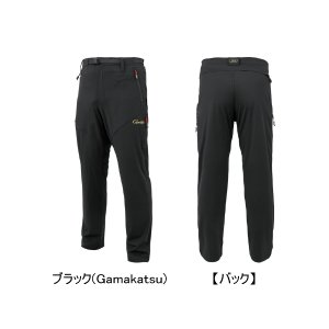 画像: （26年5月新商品） がまかつ サマードライパンツ GM-3821 ブラック（がまかつ） 3Lサイズ （5月発売予定／ご予約受付中）