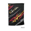 画像1: （26年3月新商品） がまかつ 2WAYプリントネックガード GM-3817 ブラック M-Lサイズ