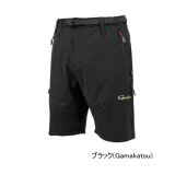 画像: （26年5月新商品） がまかつ サマードライショートパンツ GM-3822 ブラック（がまかつ） 3Lサイズ （5月発売予定／ご予約受付中）