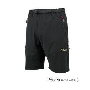 画像: （26年5月新商品） がまかつ サマードライショートパンツ GM-3822 ブラック（がまかつ） 3Lサイズ （5月発売予定／ご予約受付中）